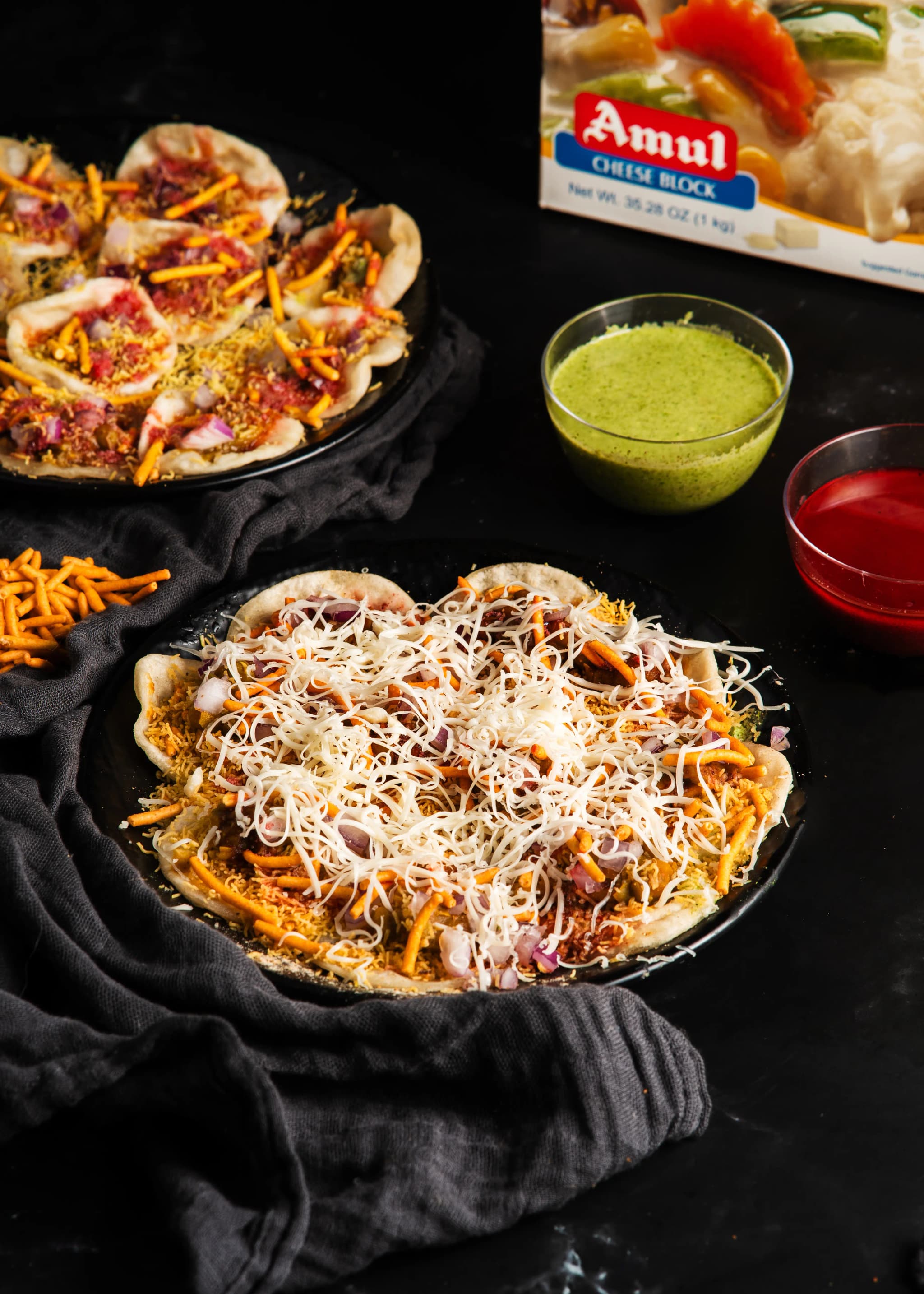 Surti aloo puri - cheese 2